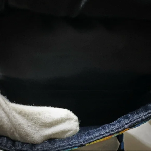 Vera Bradley Blue and Purple Floral Y2K Crossbody Bag new without tags - Picture 14 of 17